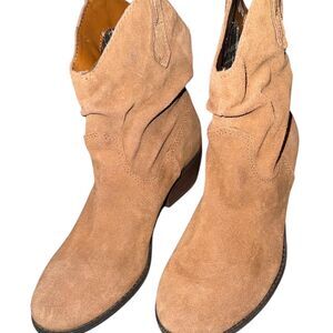 White-mountain Women's Tan and Brown Boots 8.5